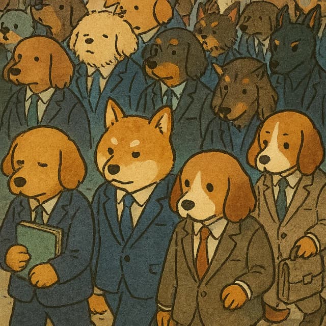 Busy professionals with their pets